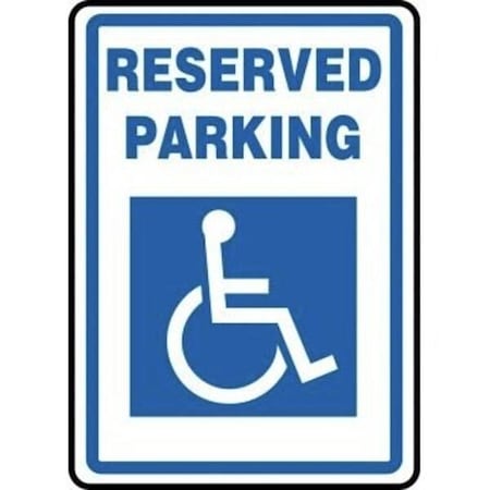 Accuform Safety Sign AUTHORIZED PARKING ONLY MVHR453XP MVHR453XP
